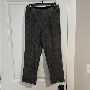 Aimé Leon Dore Gray Plaid Dress Pants